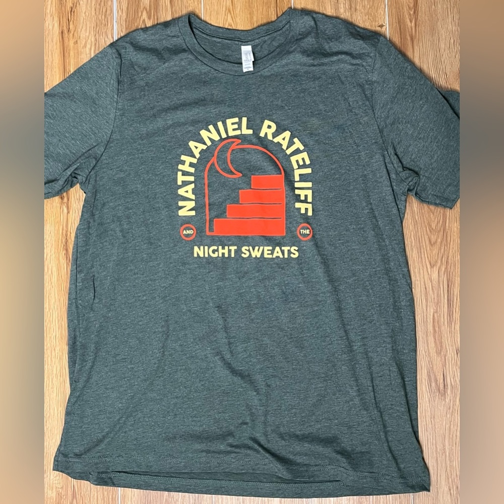 Nathaniel Rateliff & the Night Sweats Shirt NWOT Adult XL Moon and Stars Tee